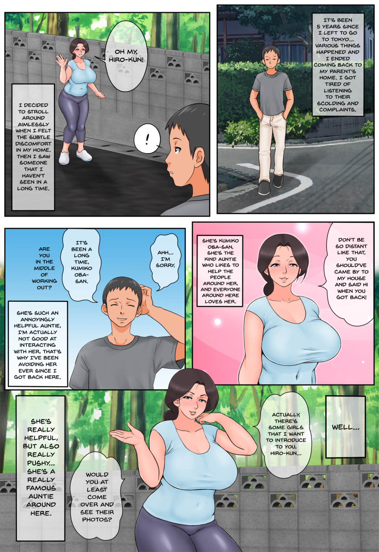 Hentai Manga Comic-I Got The Neighbor Lady Who Has Been Nice To Me Ever Since I Was Little To Fall For Me And Let Me Fuck Her!-Read-2